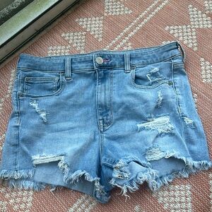 AE Hi Rise Pride shorts